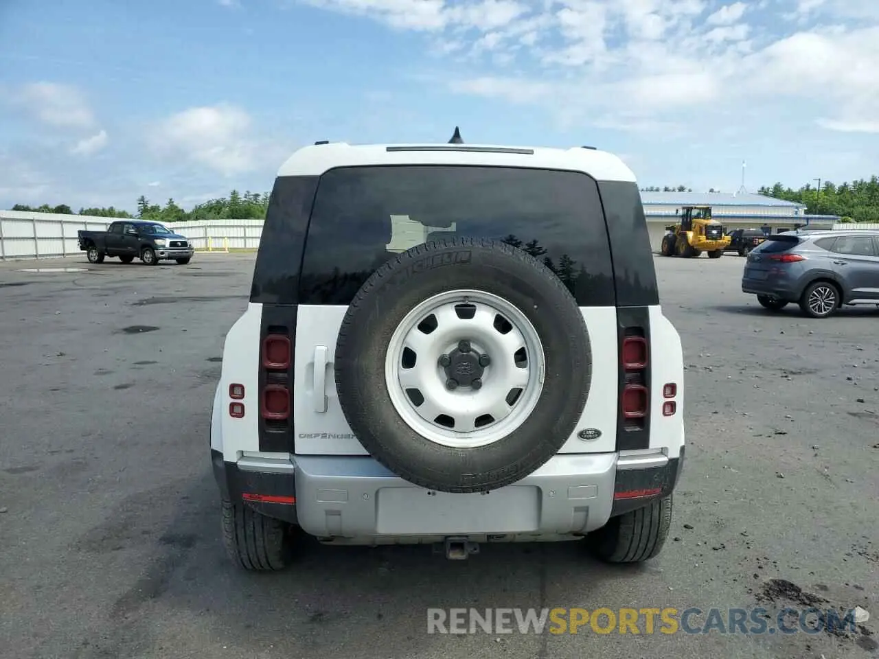 6 fotografías del automóvil dañado SALEK7EX0L2015484 LAND ROVER DEFENDER 2020