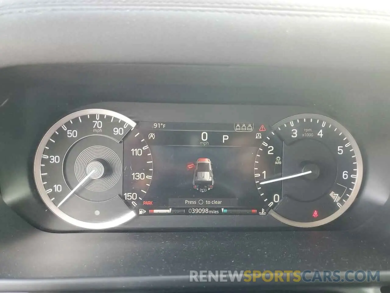 9 fotografías del automóvil dañado SALEK7EX0L2015484 LAND ROVER DEFENDER 2020