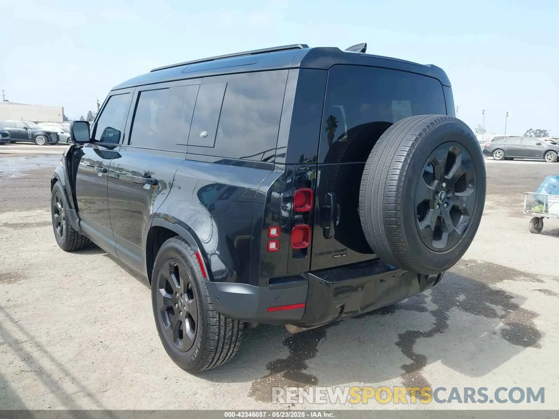 3 fotografías del automóvil dañado SALEP7EU7L2019989 LAND ROVER DEFENDER 2020