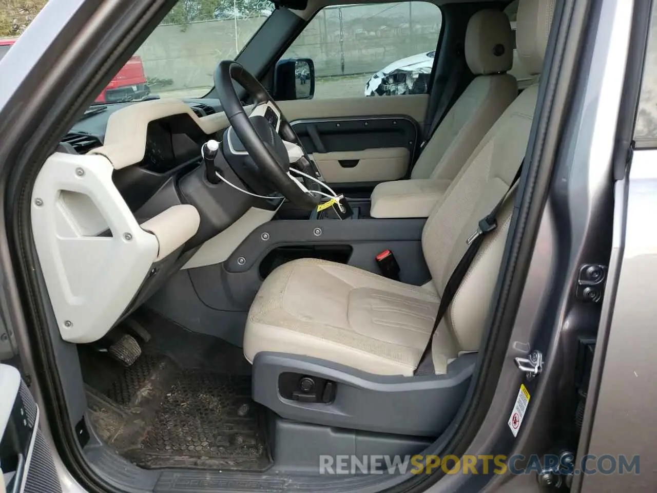 7 fotografías del automóvil dañado SALEP7EU8L2017183 LAND ROVER DEFENDER 2020