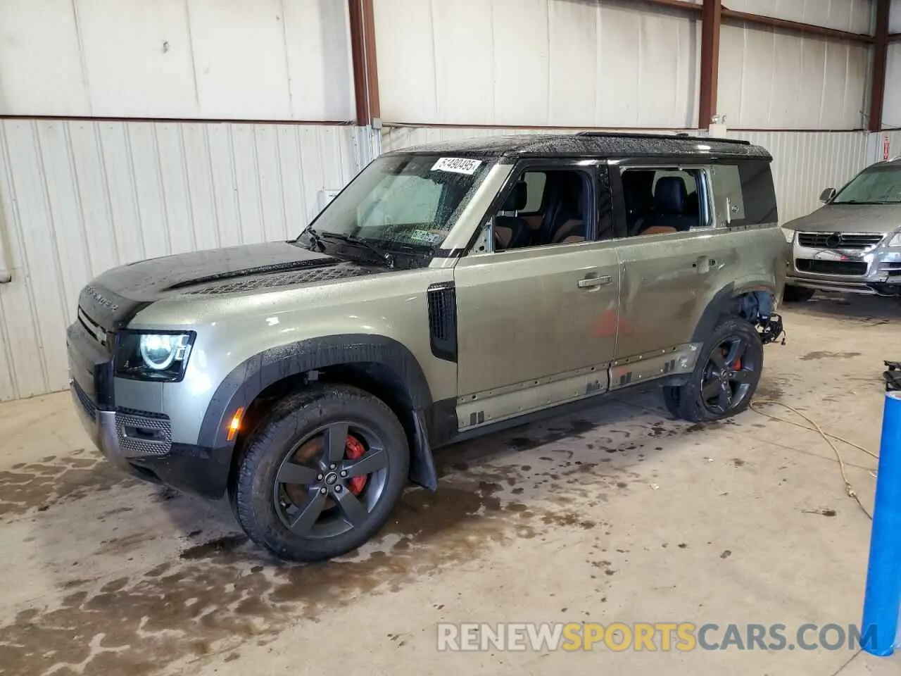 1 fotografías del automóvil dañado SALEX7EU4L2022865 LAND ROVER DEFENDER 2020