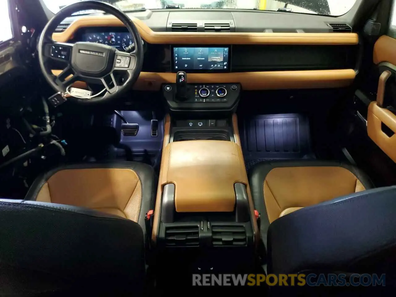 8 fotografías del automóvil dañado SALEX7EU4L2022865 LAND ROVER DEFENDER 2020