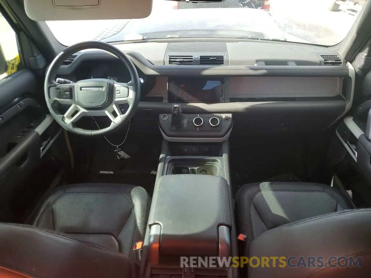 8 fotografías del automóvil dañado SALE37RU6M2050495 LAND ROVER DEFENDER 2021