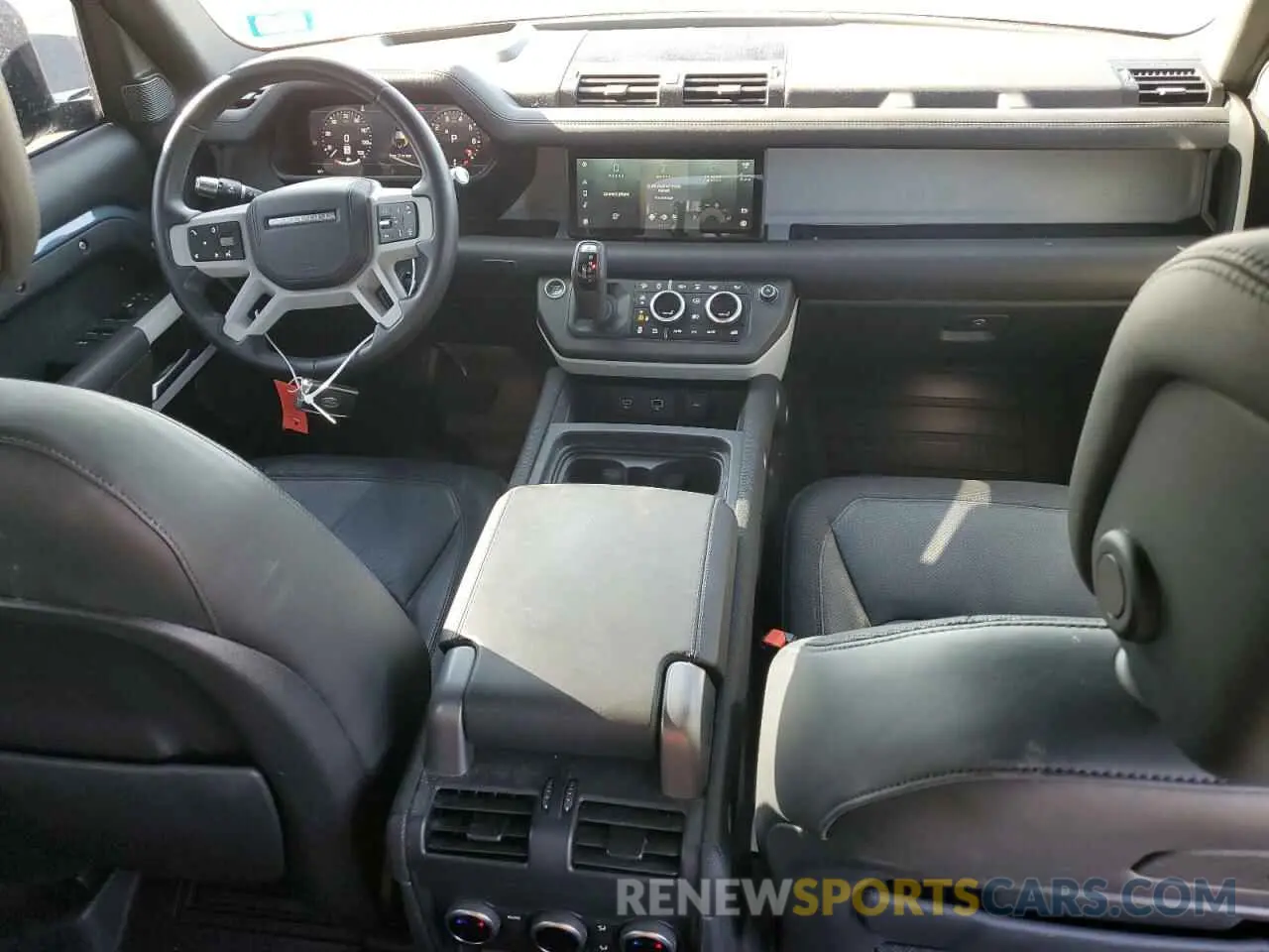 8 fotografías del automóvil dañado SALE37RU8M2041944 LAND ROVER DEFENDER 2021