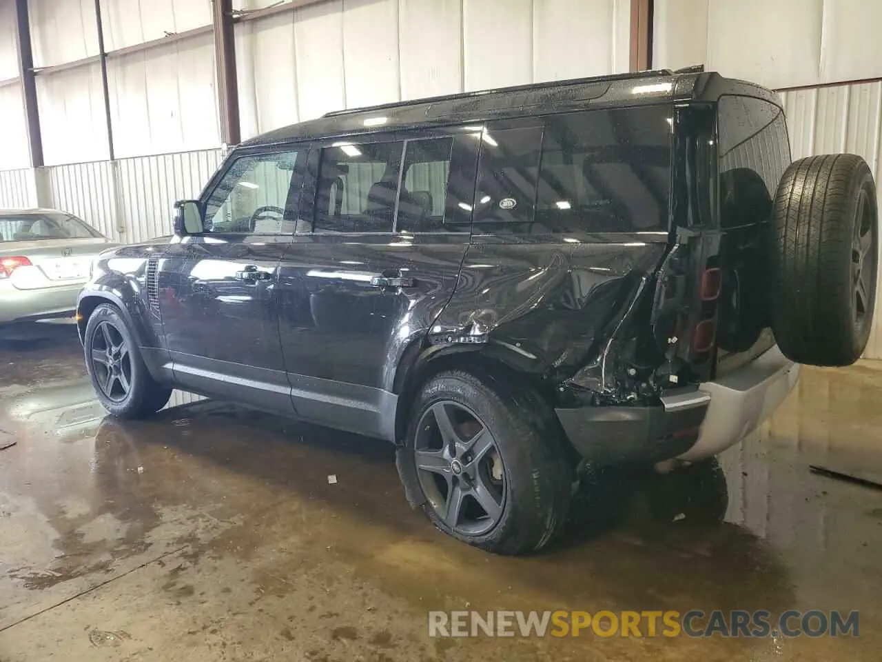 2 fotografías del automóvil dañado SALEJ7RX5M2038810 LAND ROVER DEFENDER 2021