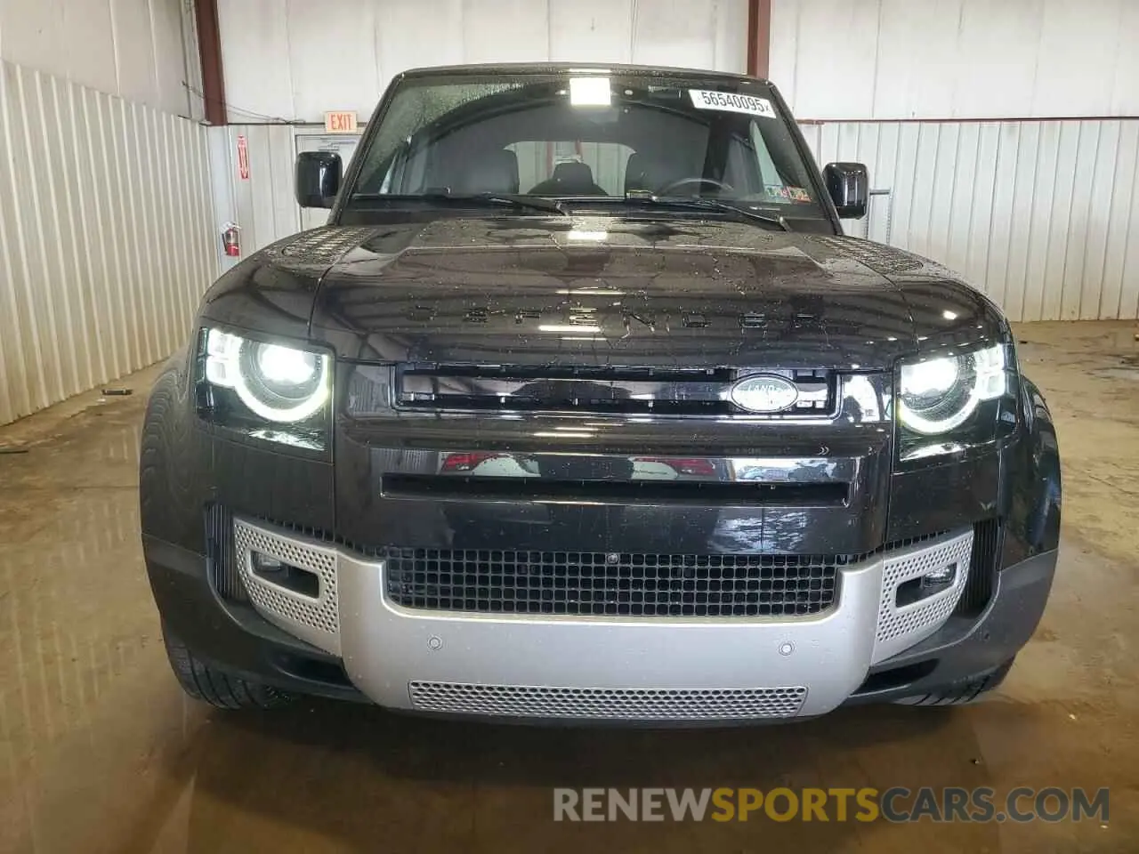 5 fotografías del automóvil dañado SALEJ7RX5M2038810 LAND ROVER DEFENDER 2021