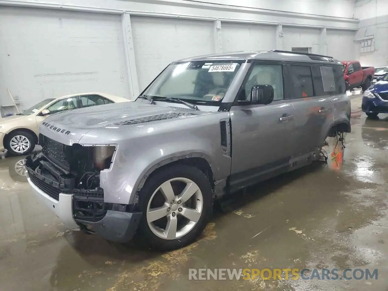 1 fotografías del automóvil dañado SALEJ7RX7M2062011 LAND ROVER DEFENDER 2021