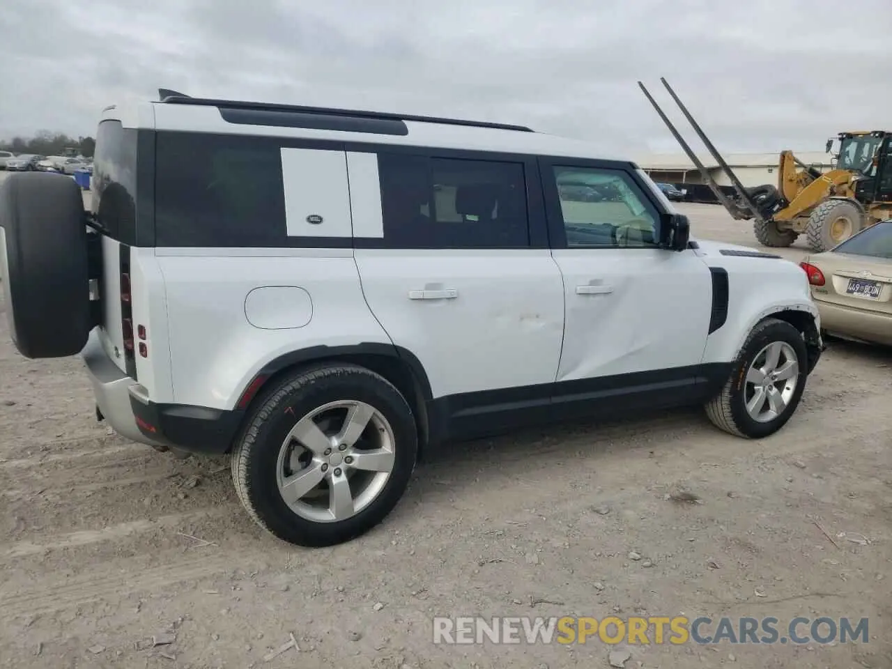 3 fotografías del automóvil dañado SALEJERX7M2044693 LAND ROVER DEFENDER 2021