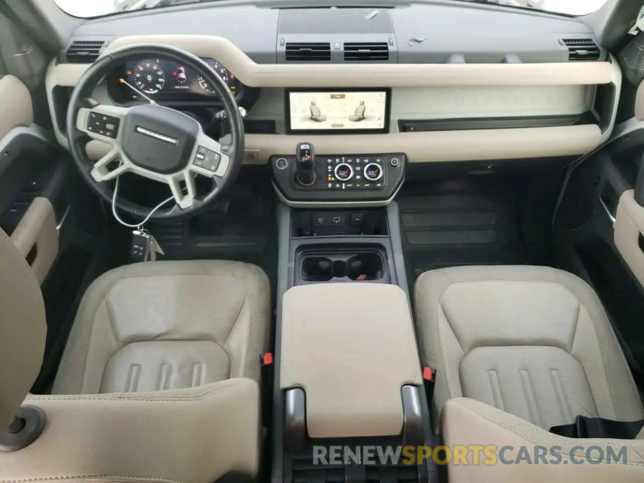 8 fotografías del automóvil dañado SALEJERX7M2044693 LAND ROVER DEFENDER 2021