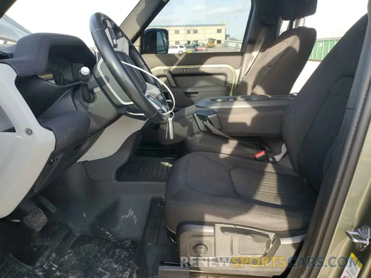 7 fotografías del automóvil dañado SALEK7RX6M2060683 LAND ROVER DEFENDER 2021