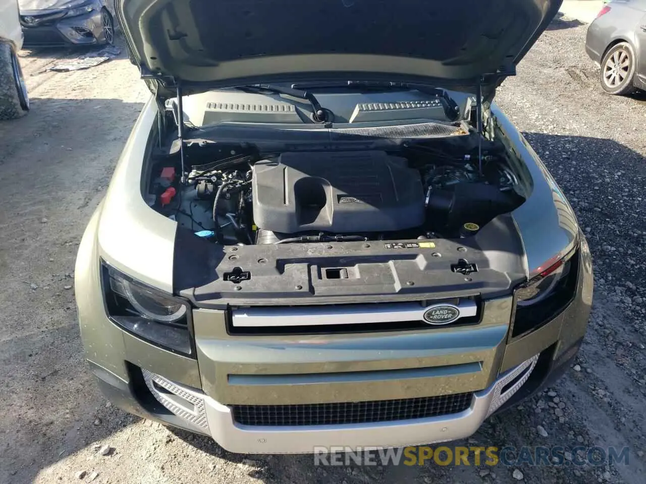 7 fotografías del automóvil dañado SALEP7RU7M2052907 LAND ROVER DEFENDER 2021