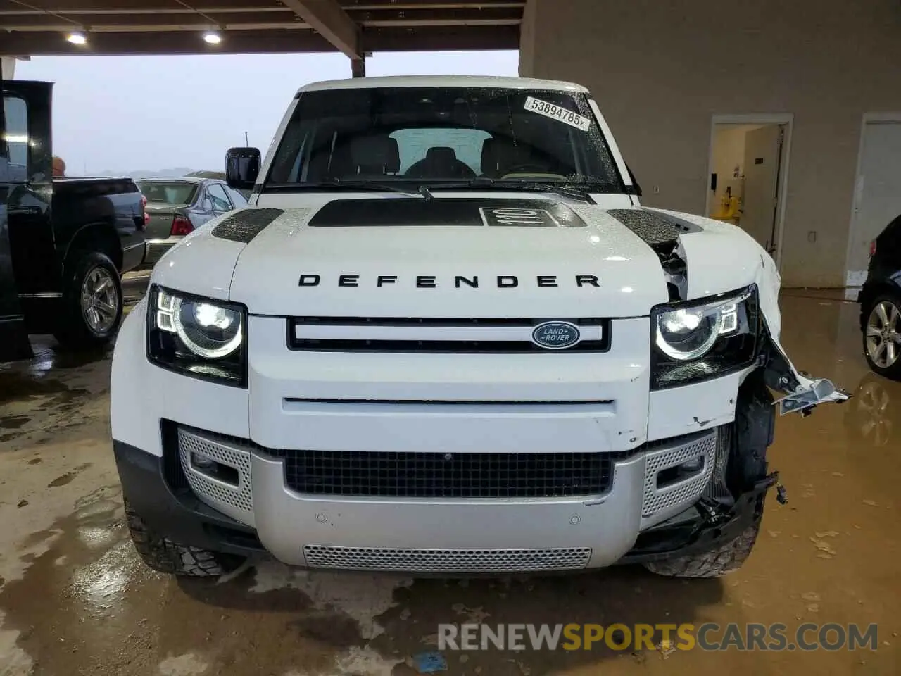 5 fotografías del automóvil dañado SALEP7RUXM2049841 LAND ROVER DEFENDER 2021