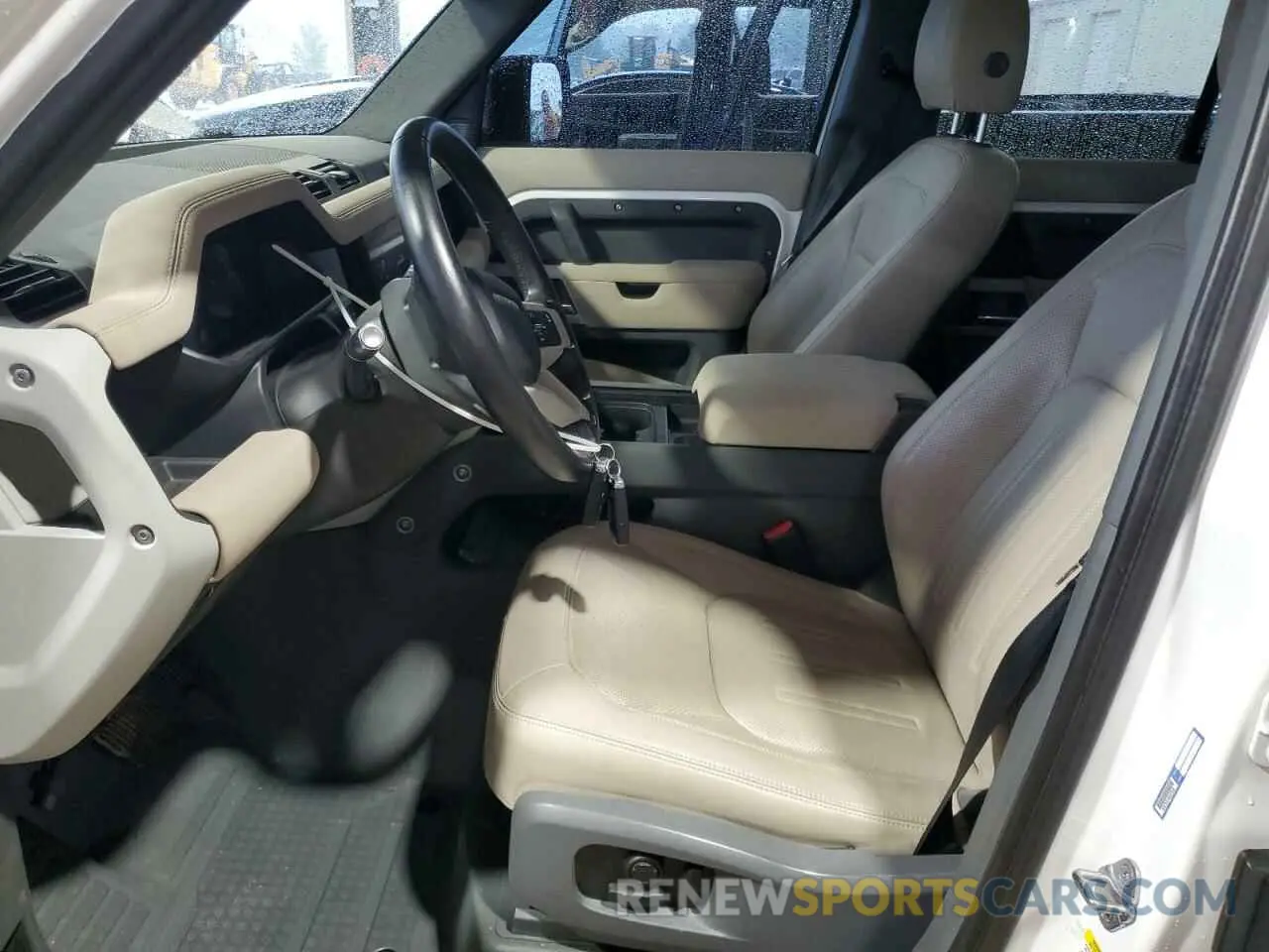 7 fotografías del automóvil dañado SALEP7RUXM2049841 LAND ROVER DEFENDER 2021