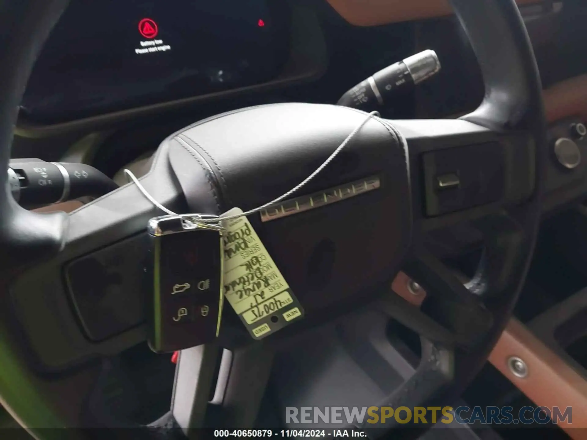 11 fotografías del automóvil dañado SALEX7RU4M2043646 LAND ROVER DEFENDER 2021