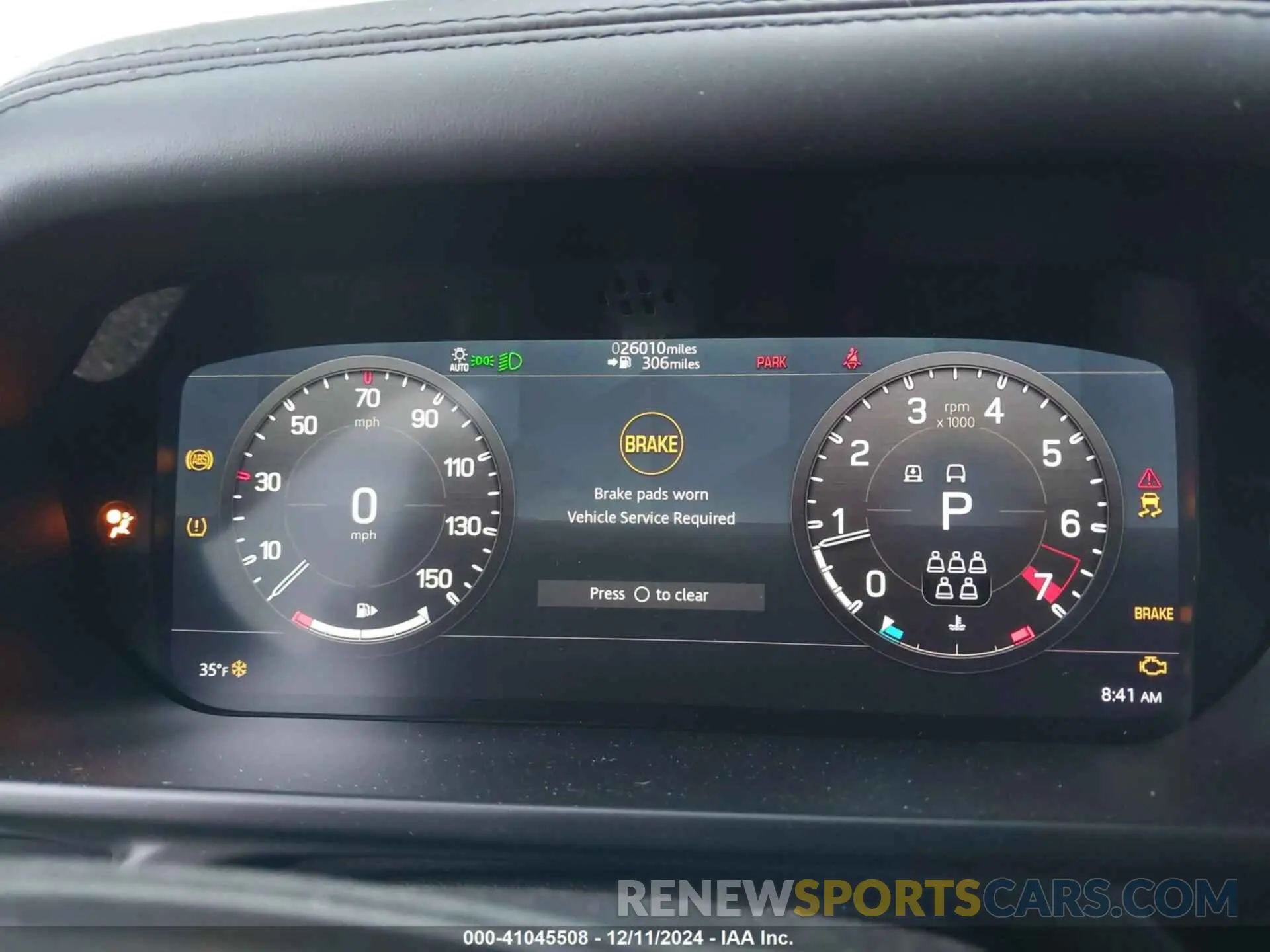 7 fotografías del automóvil dañado SALEXERU6M2038629 LAND ROVER DEFENDER 2021