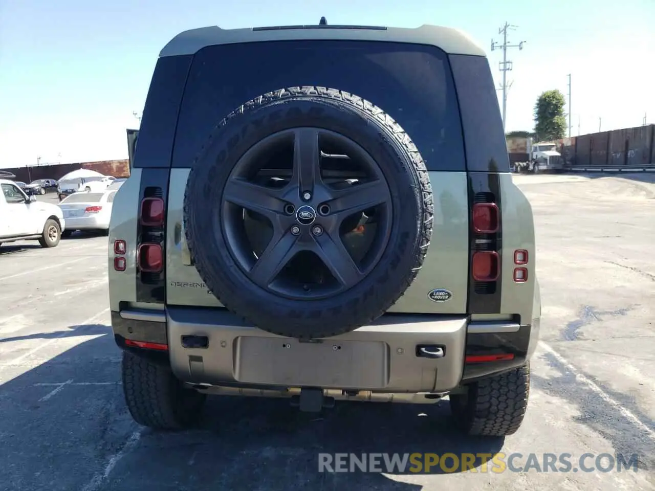 6 fotografías del automóvil dañado SALE27RU5N2073836 LAND ROVER DEFENDER 2022