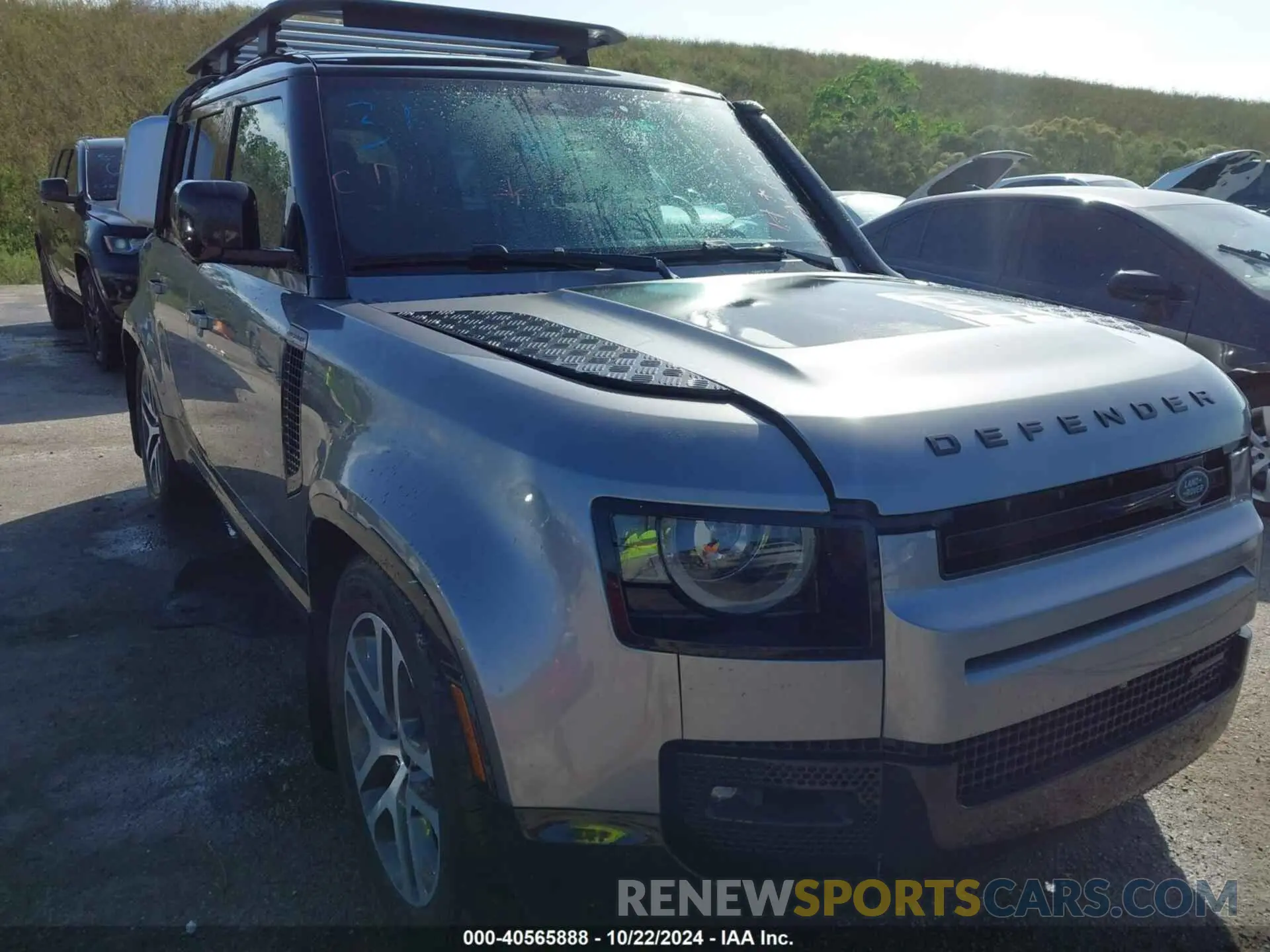 1 fotografías del automóvil dañado SALE37RU1N2067772 LAND ROVER DEFENDER 2022