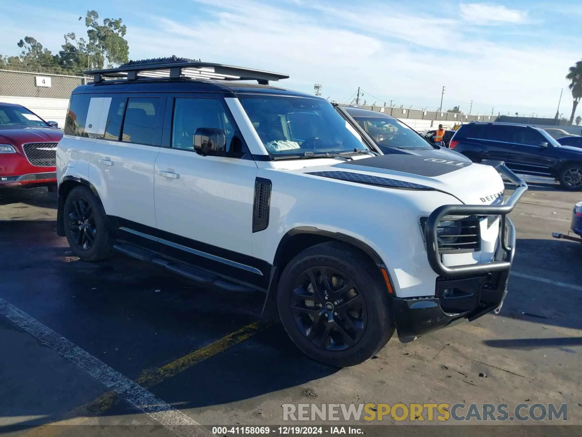 1 fotografías del automóvil dañado SALE3ERU5N2078911 LAND ROVER DEFENDER 2022