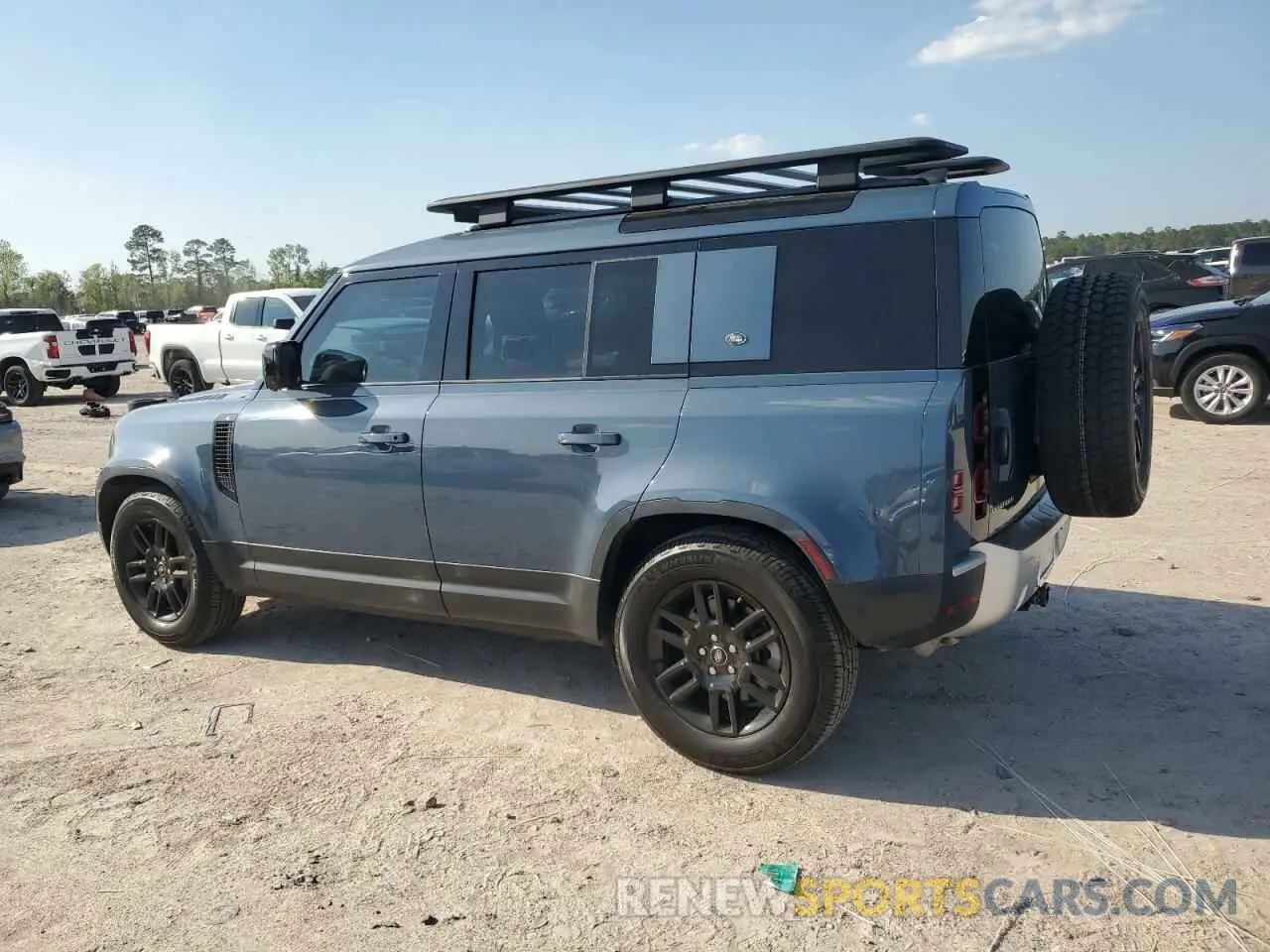 2 fotografías del automóvil dañado SALEP7RU6N2093661 LAND ROVER DEFENDER 2022