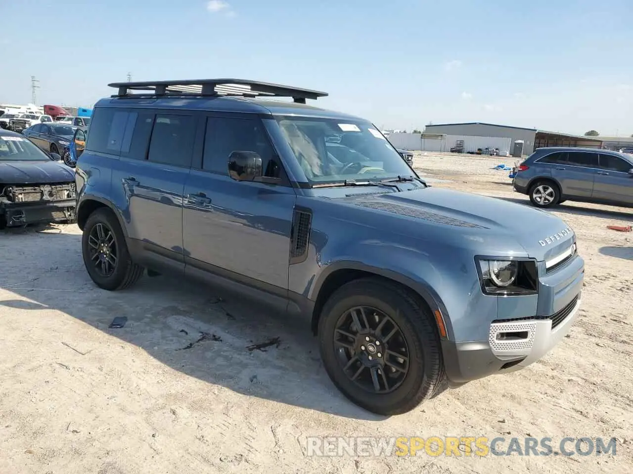 4 fotografías del automóvil dañado SALEP7RU6N2093661 LAND ROVER DEFENDER 2022