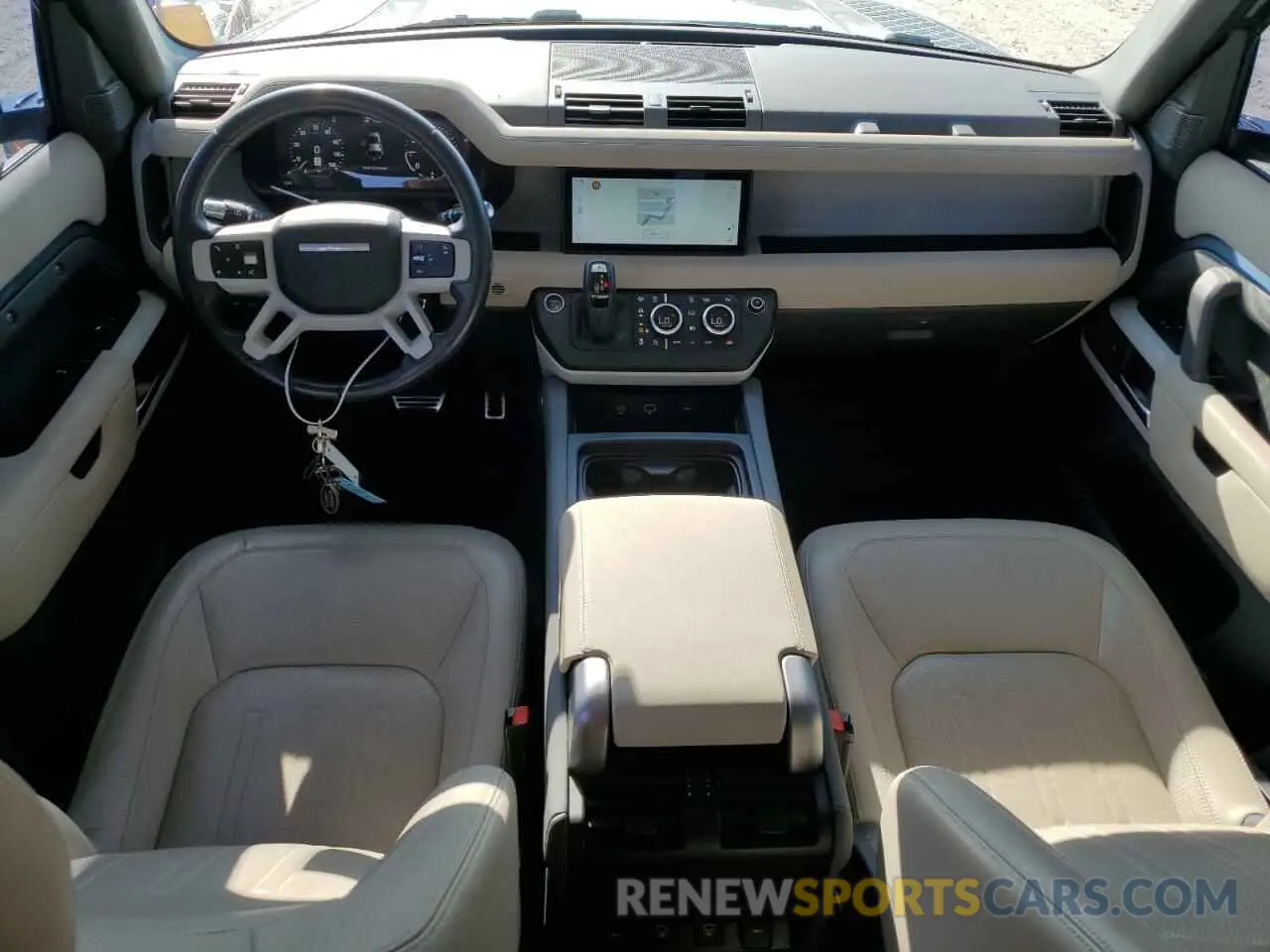 8 fotografías del automóvil dañado SALEP7RU6N2093661 LAND ROVER DEFENDER 2022