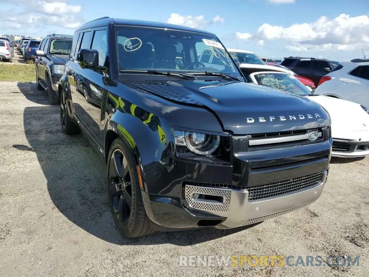 1 fotografías del automóvil dañado SALEP7RU7N2090963 LAND ROVER DEFENDER 2022