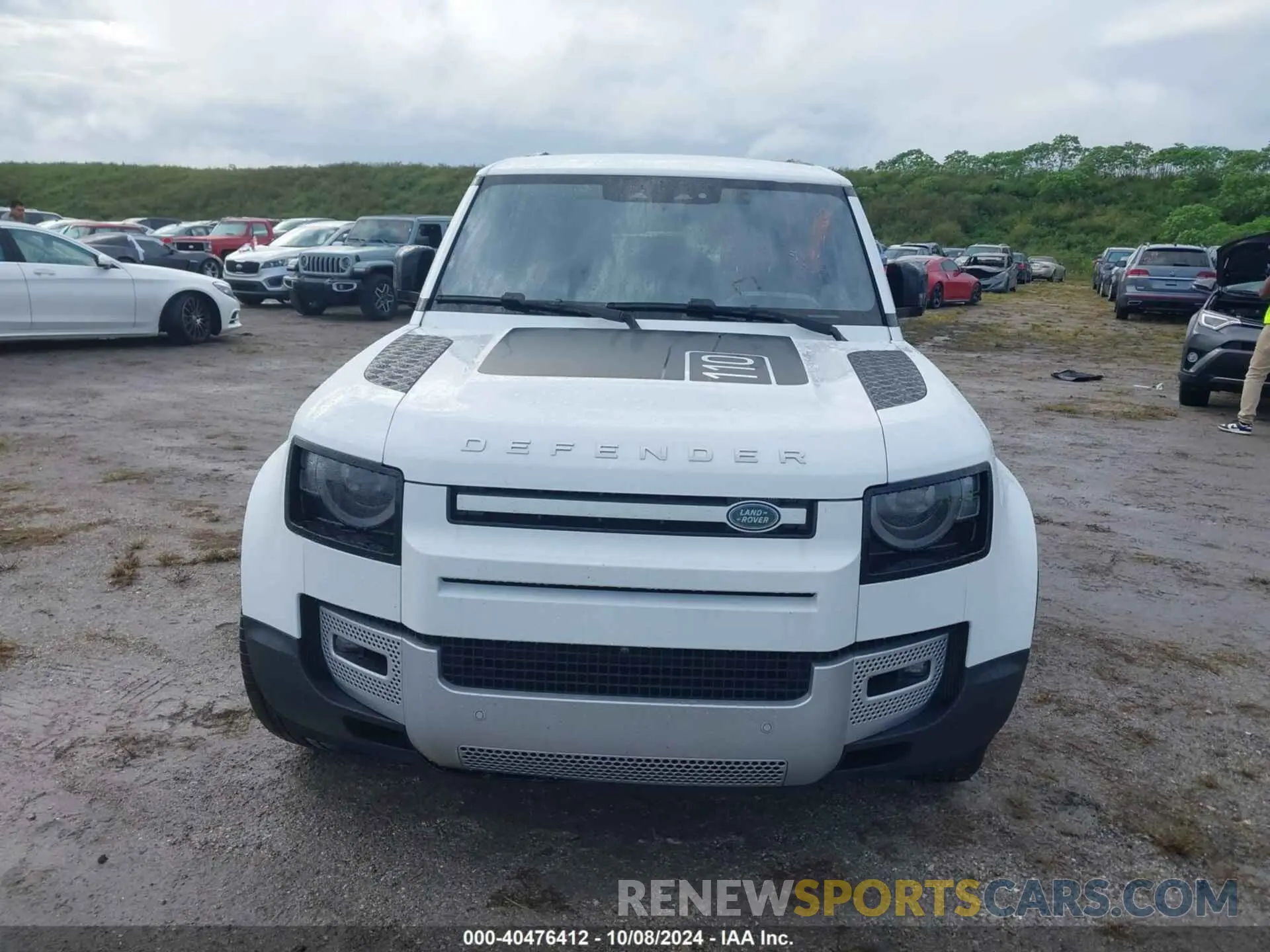 12 fotografías del automóvil dañado SALEP7RU7N2097024 LAND ROVER DEFENDER 2022