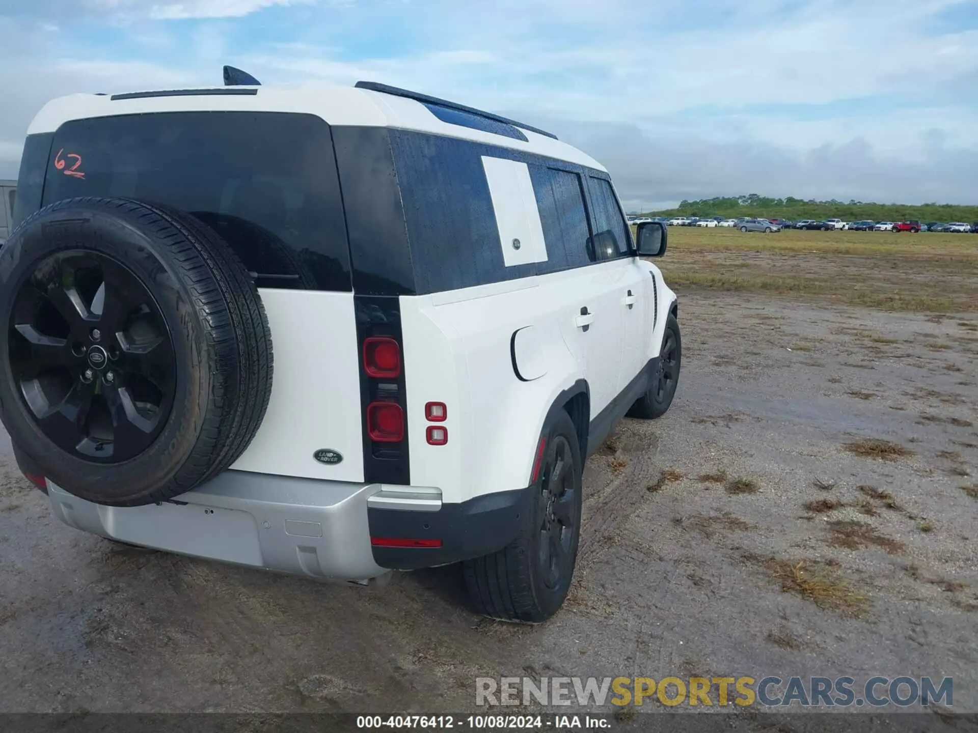 4 fotografías del automóvil dañado SALEP7RU7N2097024 LAND ROVER DEFENDER 2022