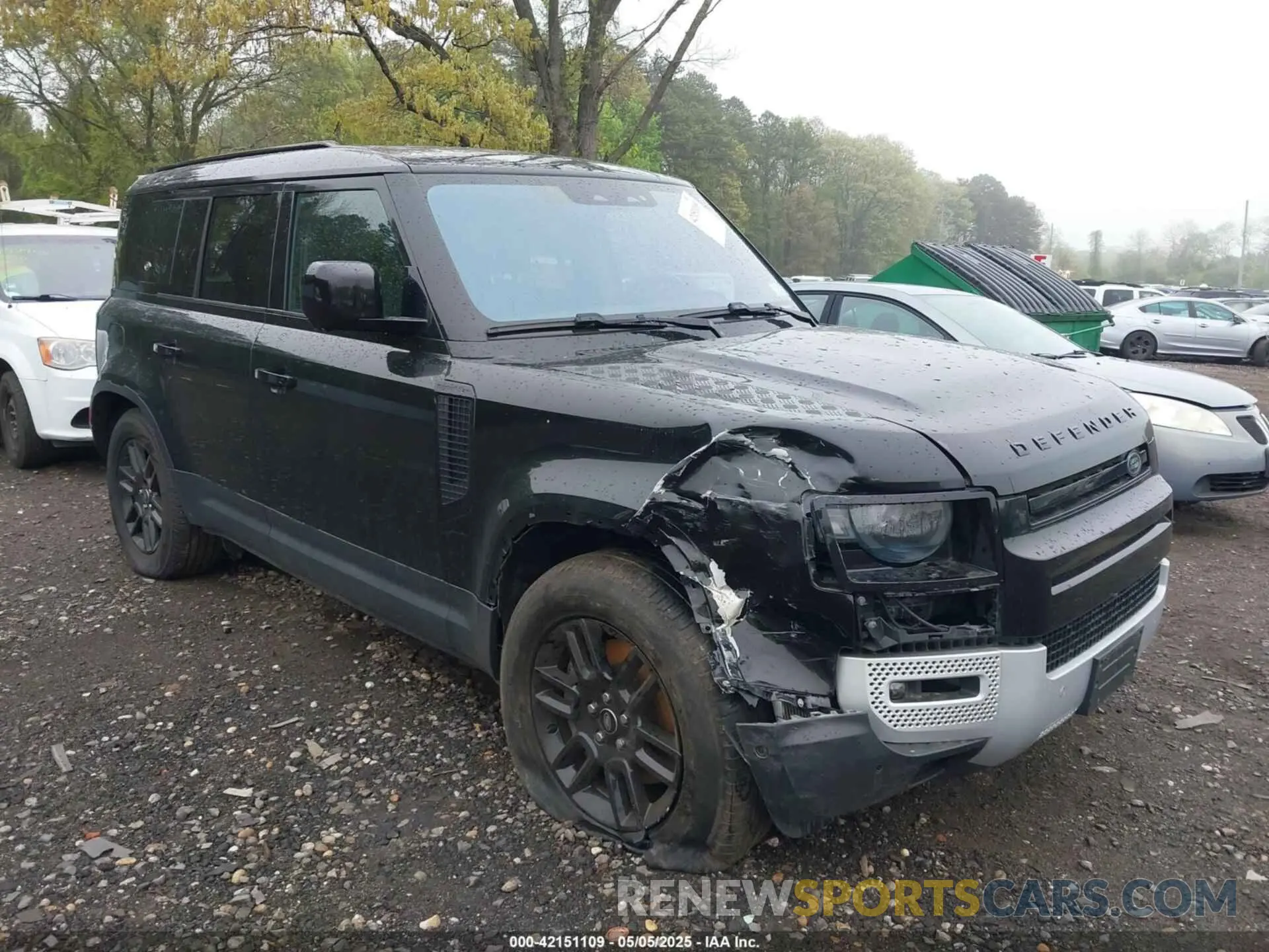 1 fotografías del automóvil dañado SALEPERU2N2088316 LAND ROVER DEFENDER 2022