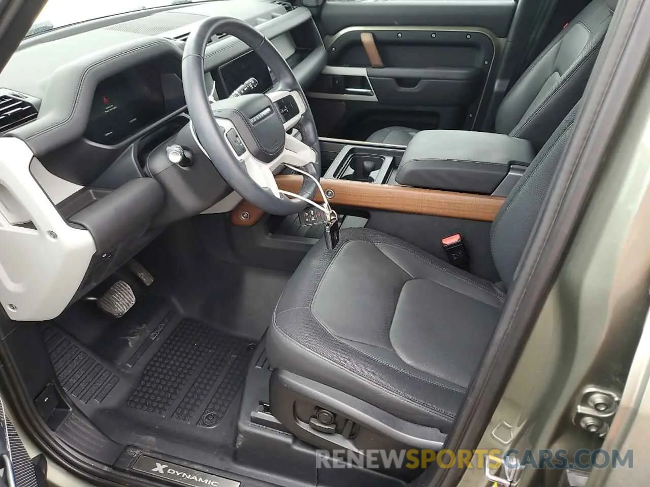 7 fotografías del automóvil dañado SALE27EU8P2186799 LAND ROVER DEFENDER 2023