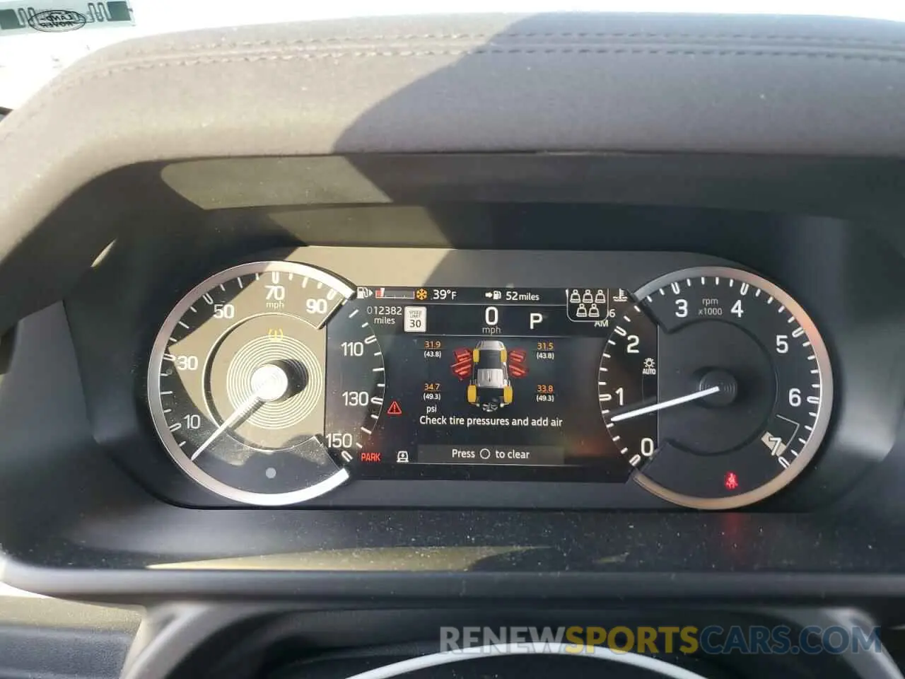 9 fotografías del automóvil dañado SALE2EEU1P2129252 LAND ROVER DEFENDER 2023