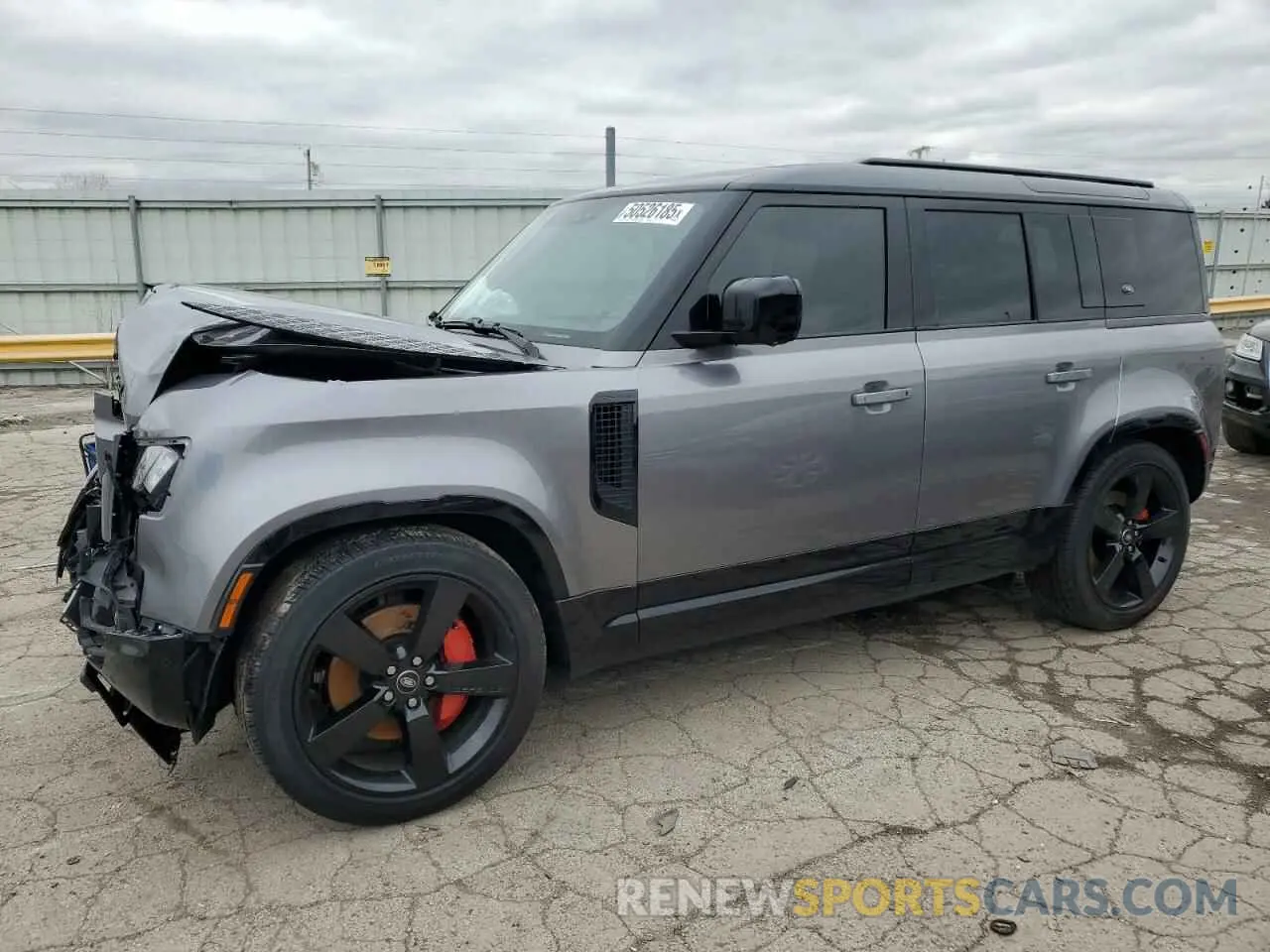 1 fotografías del automóvil dañado SALE2EEU2P2126733 LAND ROVER DEFENDER 2023