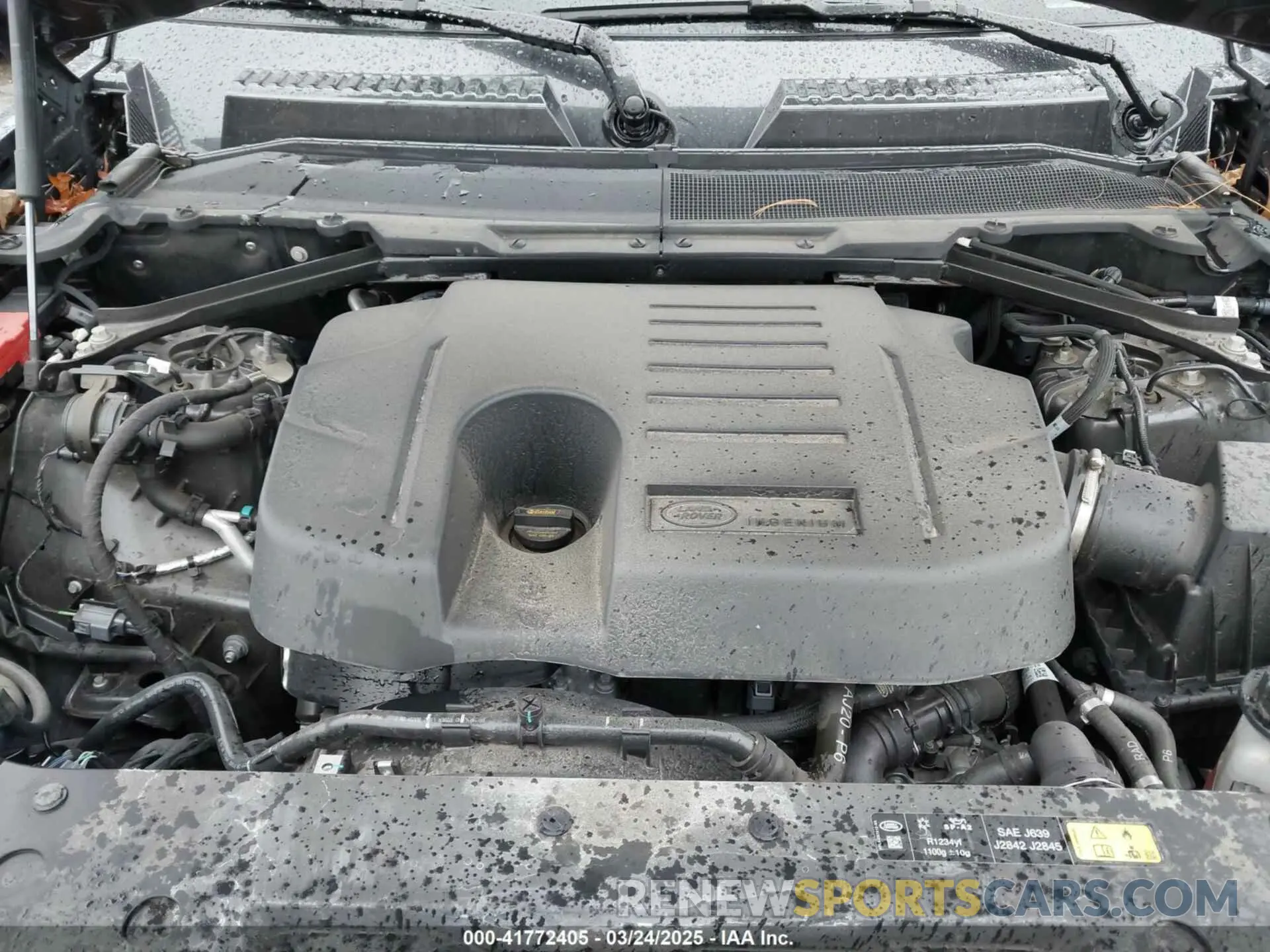 10 fotografías del automóvil dañado SALE2FEU3P2204717 LAND ROVER DEFENDER 2023