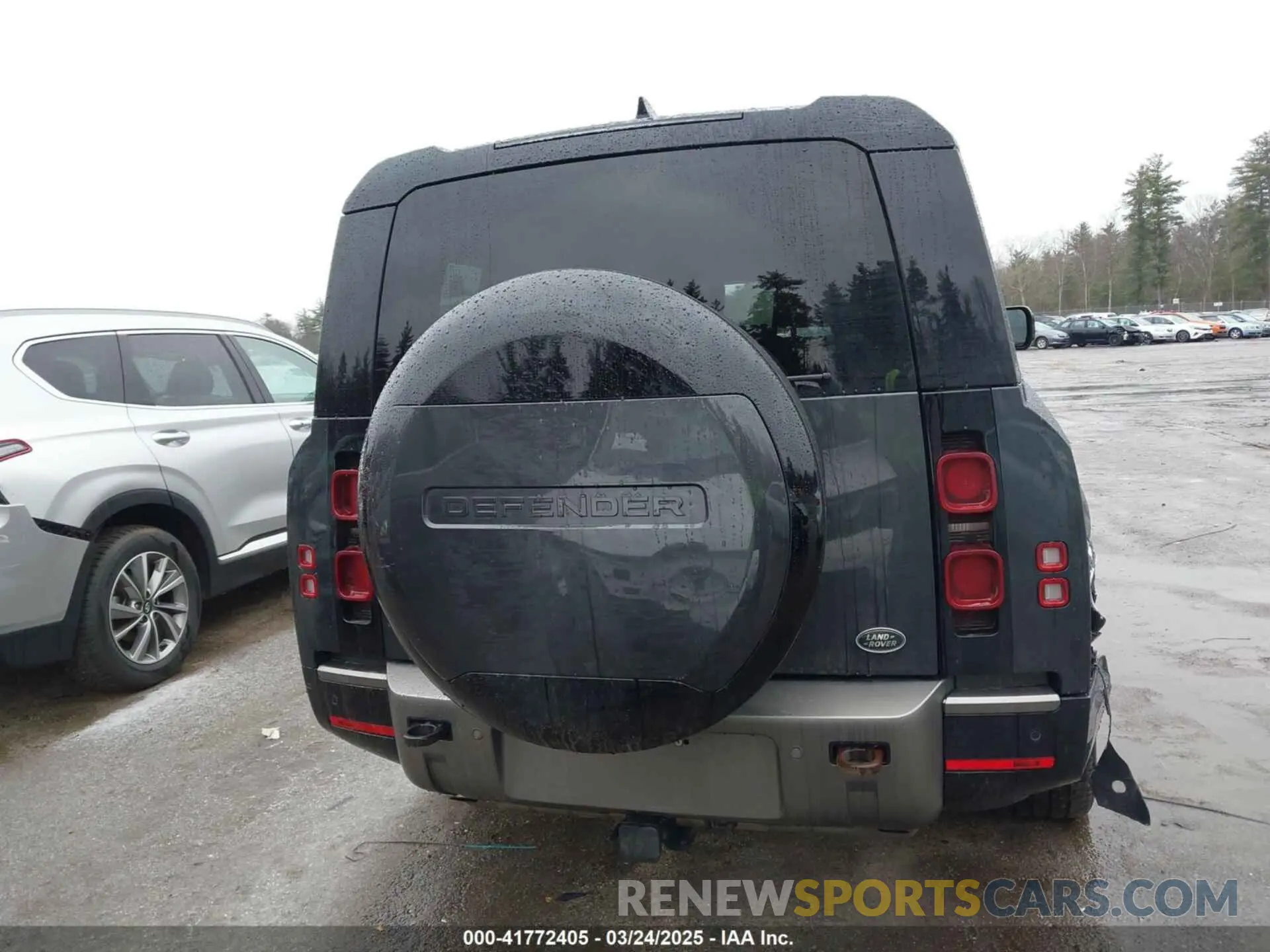16 fotografías del automóvil dañado SALE2FEU3P2204717 LAND ROVER DEFENDER 2023