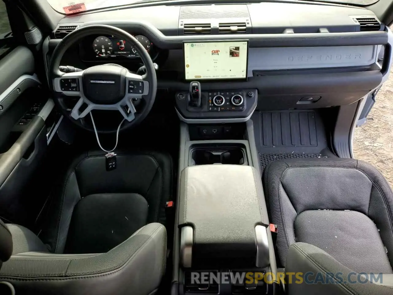 8 fotografías del automóvil dañado SALE2FEUXP2187298 LAND ROVER DEFENDER 2023