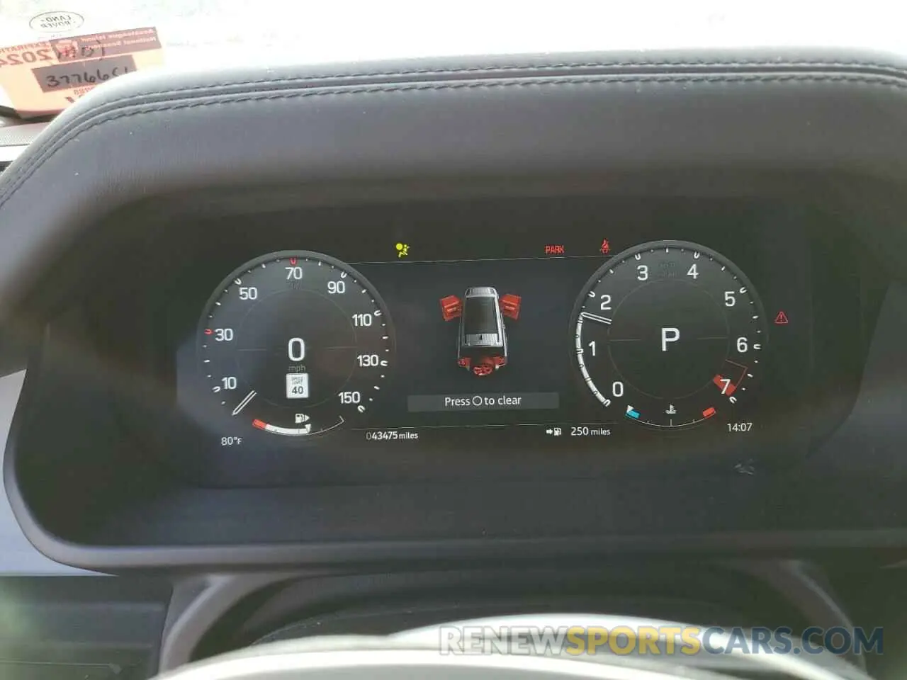 9 fotografías del automóvil dañado SALE2FEUXP2187298 LAND ROVER DEFENDER 2023