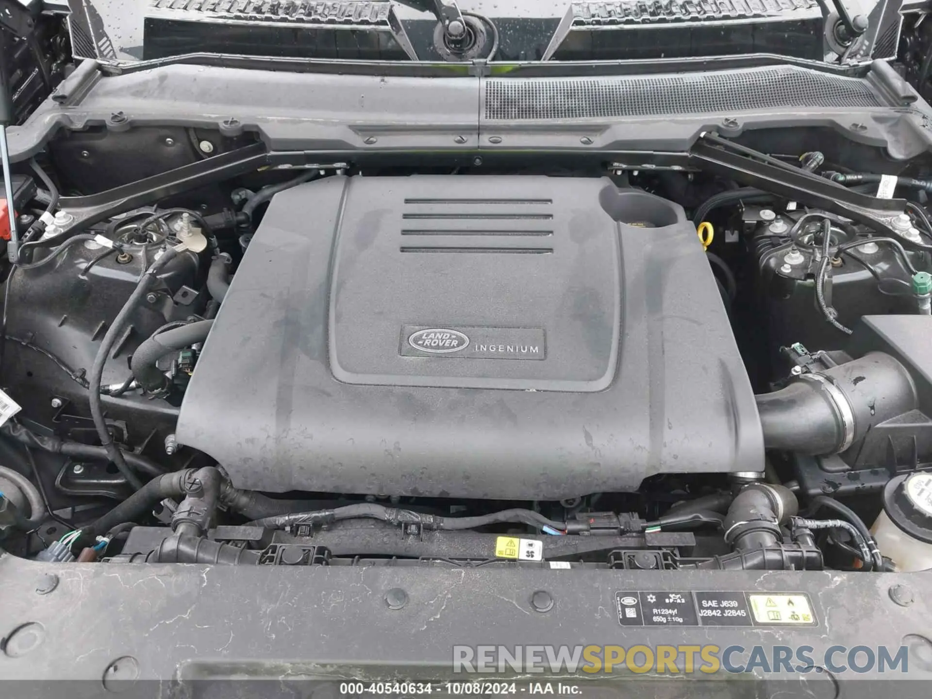 10 fotografías del automóvil dañado SALEJ6EX8P2120793 LAND ROVER DEFENDER 2023