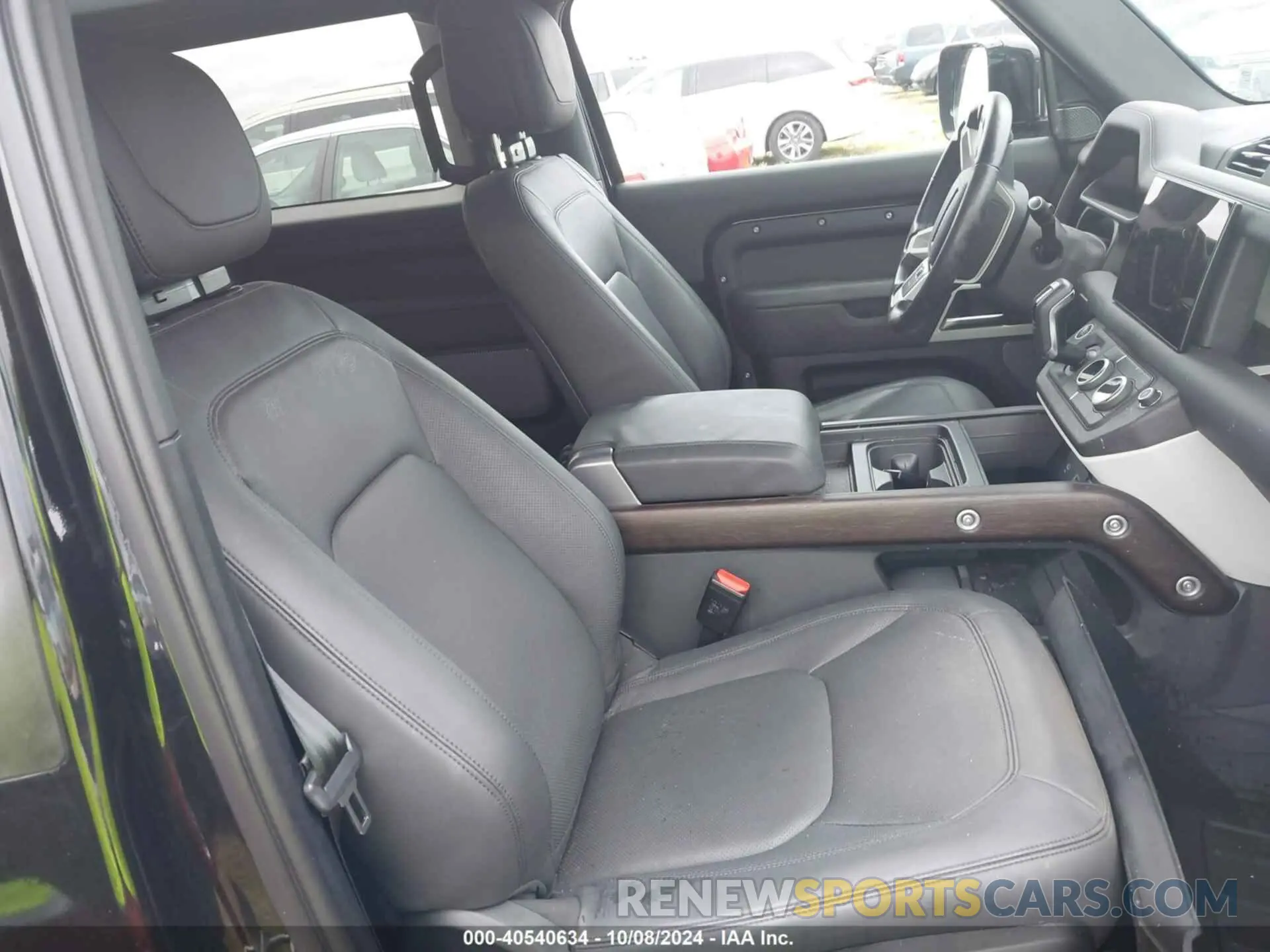 5 fotografías del automóvil dañado SALEJ6EX8P2120793 LAND ROVER DEFENDER 2023
