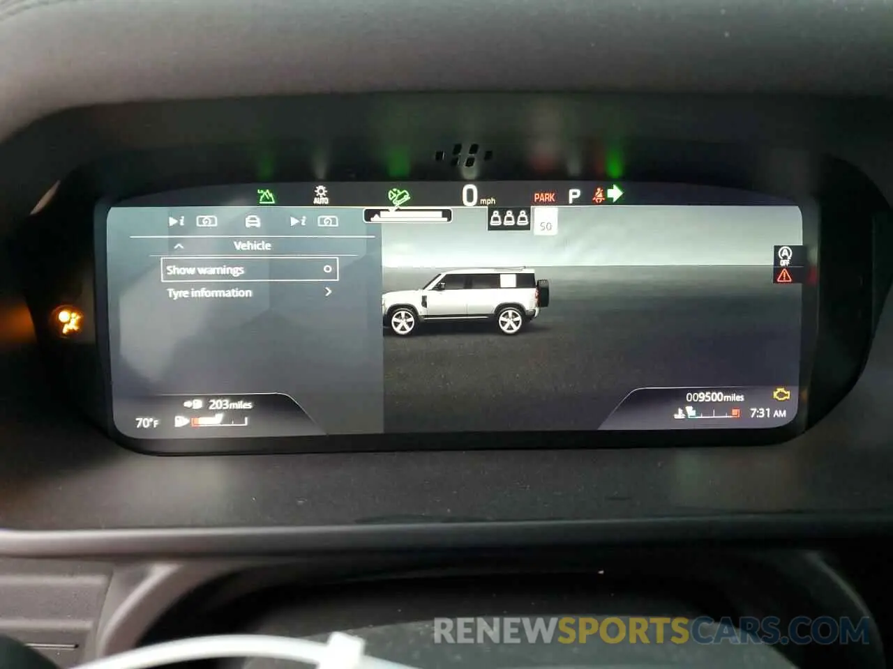9 fotografías del automóvil dañado SALEJ7EX2P2240661 LAND ROVER DEFENDER 2023