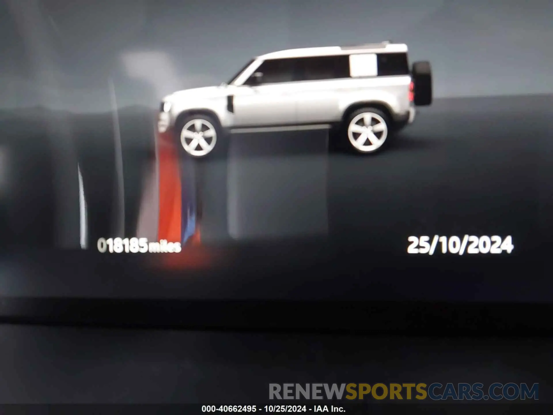 16 fotografías del automóvil dañado SALEJ7EX7P2148736 LAND ROVER DEFENDER 2023
