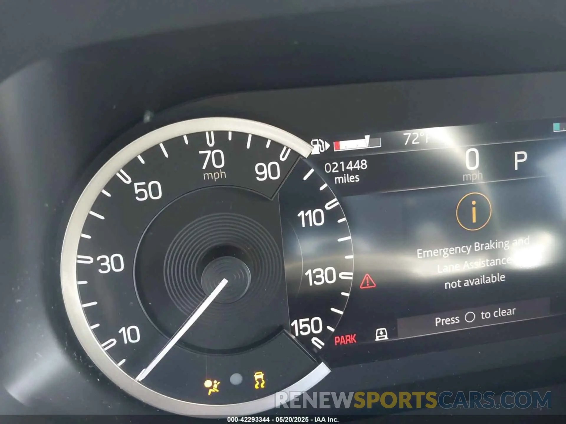 15 fotografías del automóvil dañado SALEJ7EX8P2110657 LAND ROVER DEFENDER 2023
