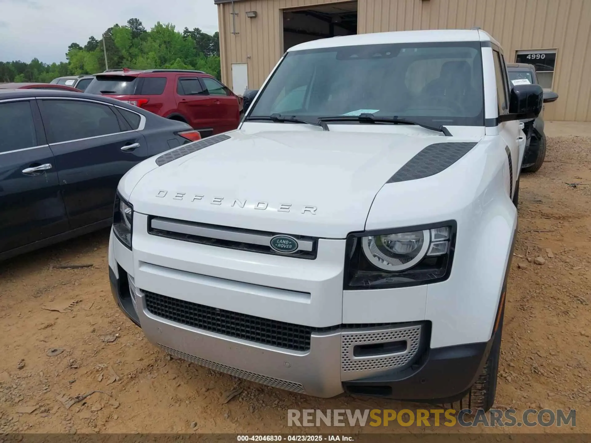 17 fotografías del automóvil dañado SALEJFEUXP2221744 LAND ROVER DEFENDER 2023
