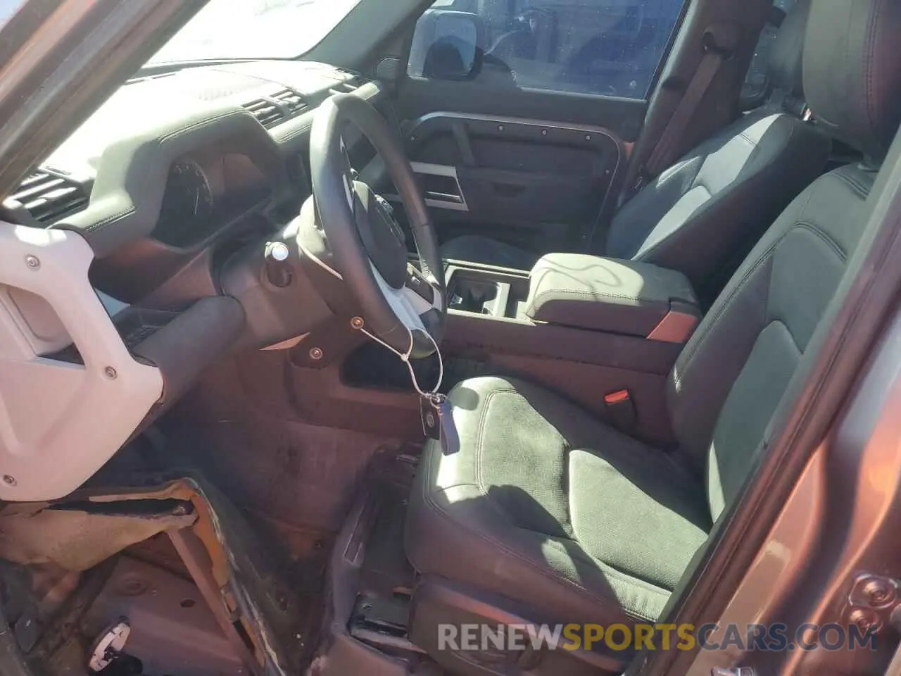 7 fotografías del automóvil dañado SALEP7EU5P2215127 LAND ROVER DEFENDER 2023