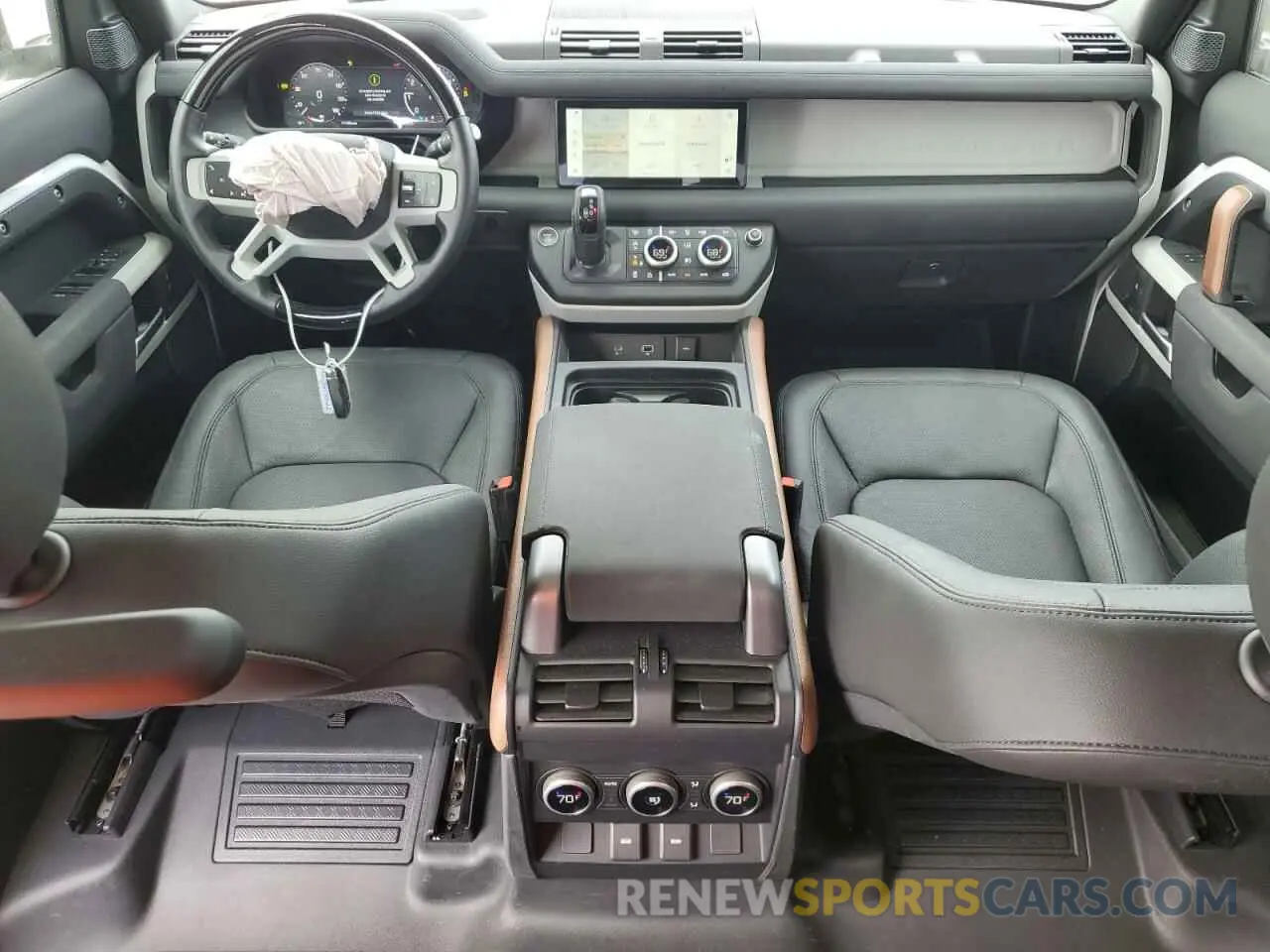 8 fotografías del automóvil dañado SALEPEEU6P2224987 LAND ROVER DEFENDER 2023