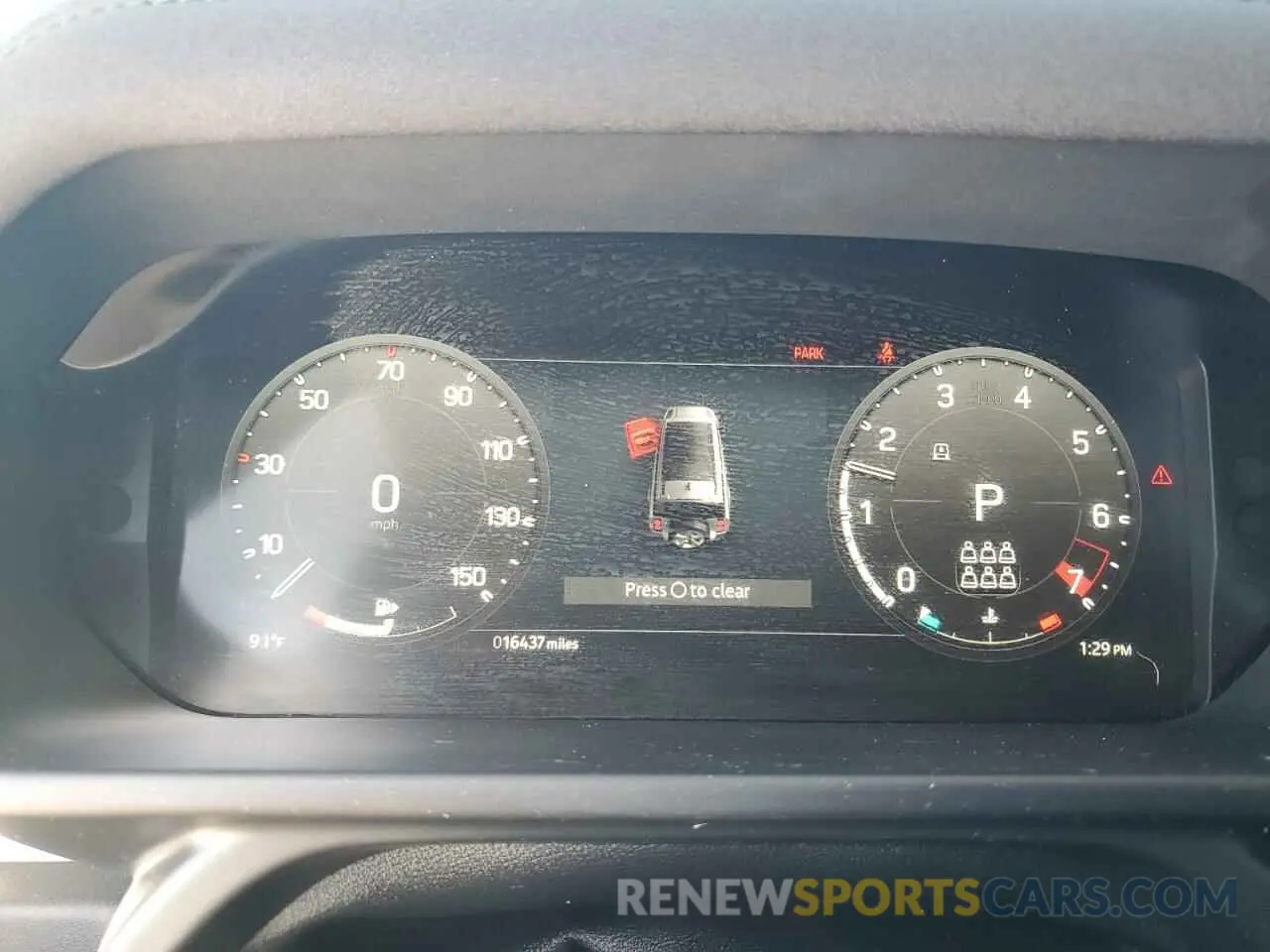 9 fotografías del automóvil dañado SALEPFEU1P2234459 LAND ROVER DEFENDER 2023
