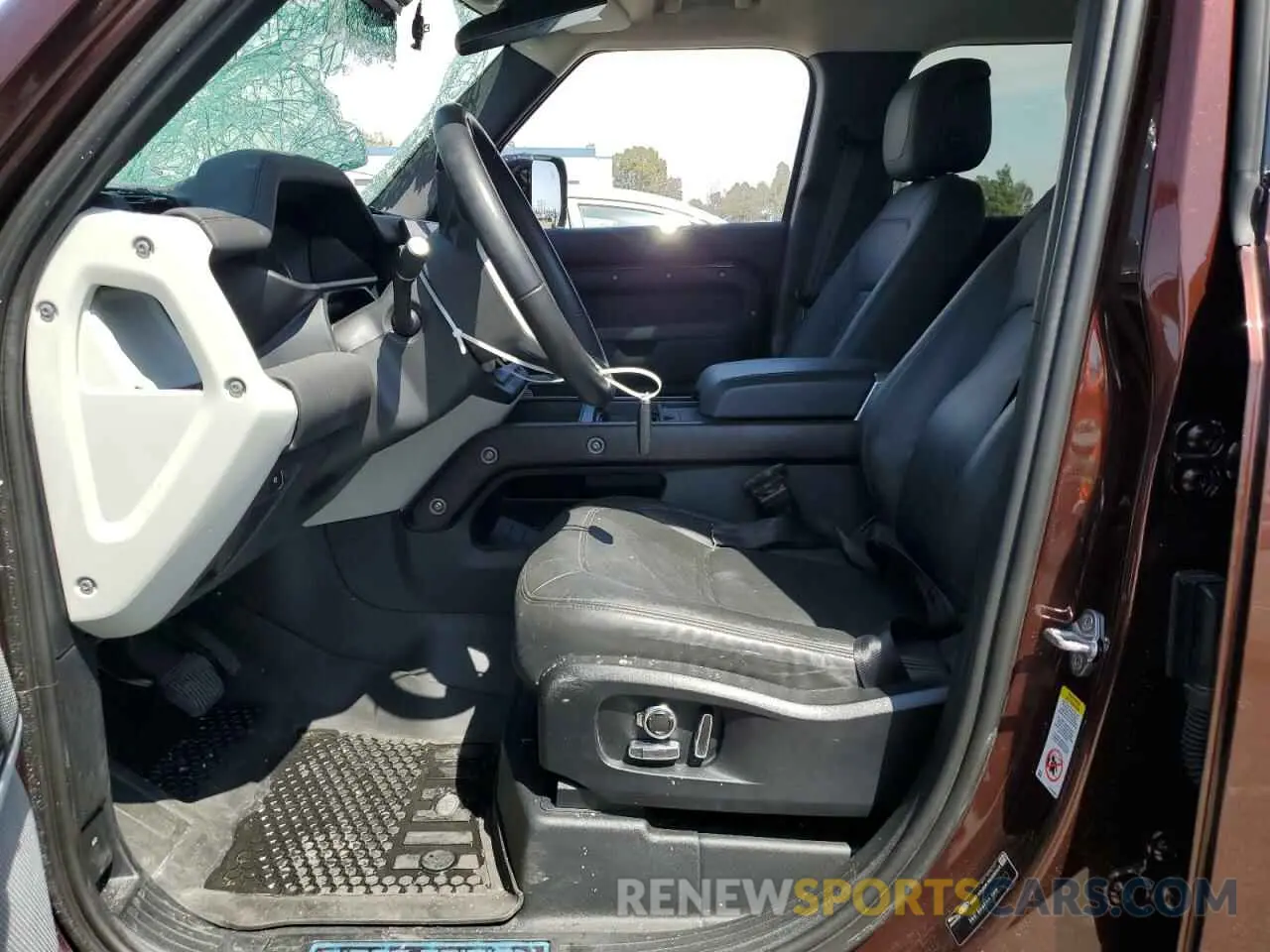 7 fotografías del automóvil dañado SALEVFEU1P2218980 LAND ROVER DEFENDER 2023