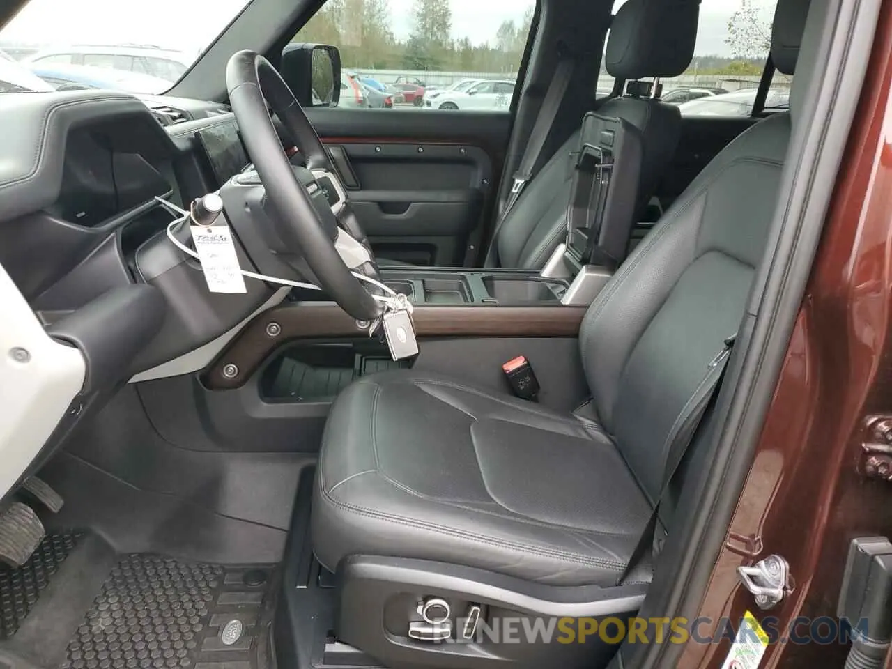 7 fotografías del automóvil dañado SALEVFEU3P2158961 LAND ROVER DEFENDER 2023