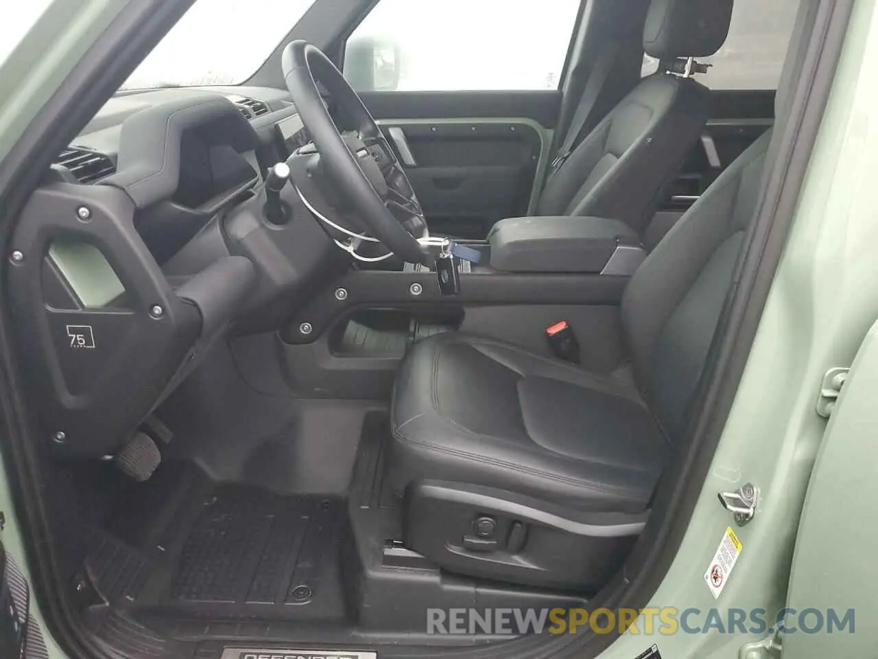 7 fotografías del automóvil dañado SALEW7EU9P2172544 LAND ROVER DEFENDER 2023