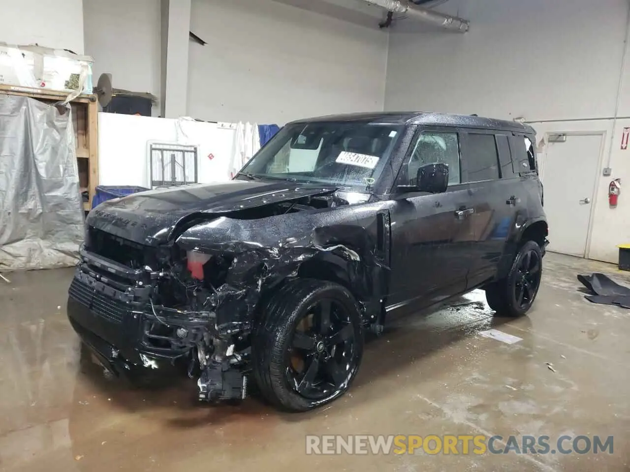 1 fotografías del automóvil dañado SALEWEEE1P2220969 LAND ROVER DEFENDER 2023