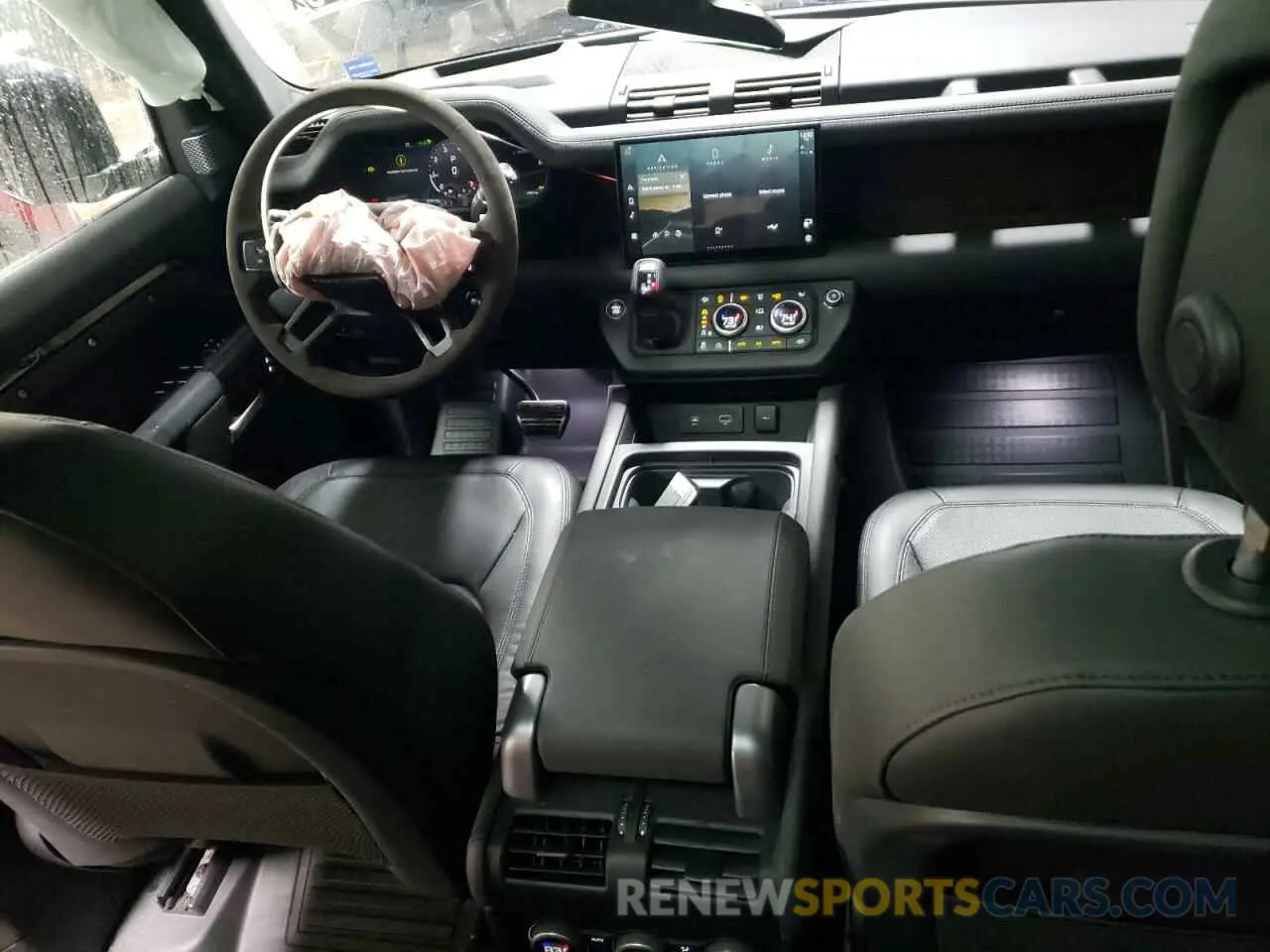 8 fotografías del automóvil dañado SALEWEEE1P2220969 LAND ROVER DEFENDER 2023